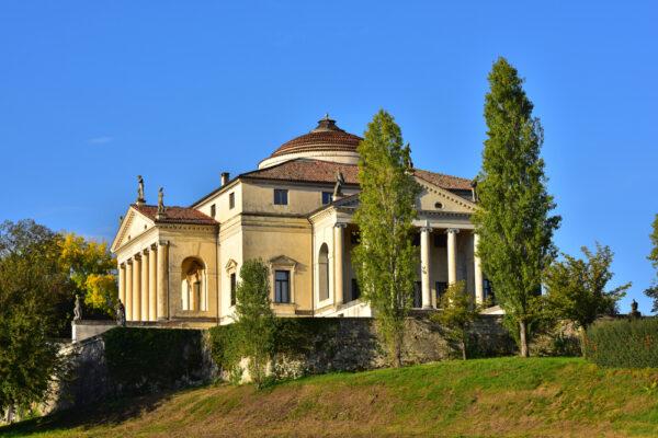 Andrea Palladio designed Villa La Rotonda (Villa Rotunda) in Vicenza, in northeast Italy. (Giancarlo Peruzzi/<a href="https://www.shutterstock.com/image-photo/villa-capra-vicenza-veneto-italy-called-1833526255">Shutterstock</a>)