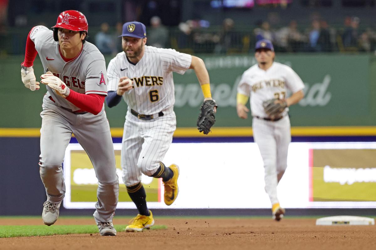 Ohtani hits 162-foot high home run, Angels beat Brewers 3–0