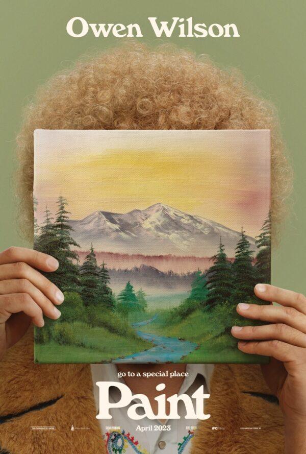 Poster for "Paint," a mild satire of PBS nature painter Bob Ross. (IFC Films)