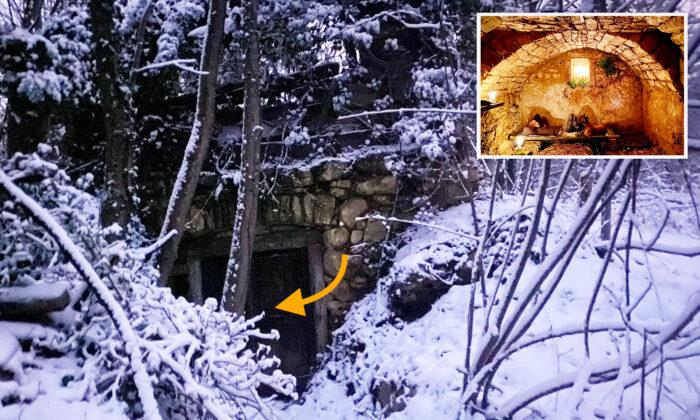 VIDEO: Man and His Dog Turn Abandoned Bunker Into Warm, Cozy Blizzard Shelter—Check It Out