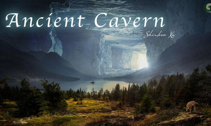 A Peaceful Lake Sits Amid the Rocks Inside an Ancient Cavern | Musical Moment
