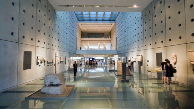 The Acropolis Museum shows off treasures from the Parthenon but is missing the famous marble panels housed in the British Museum. (Cameron Hewitt, Rick Steves)