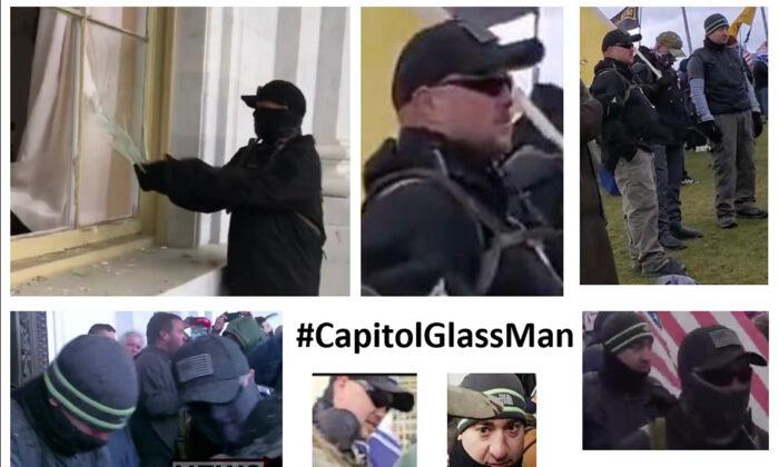Search Continues for Jan. 6 Vandal Dubbed #CapitolGlassMan by Sedition Hunters