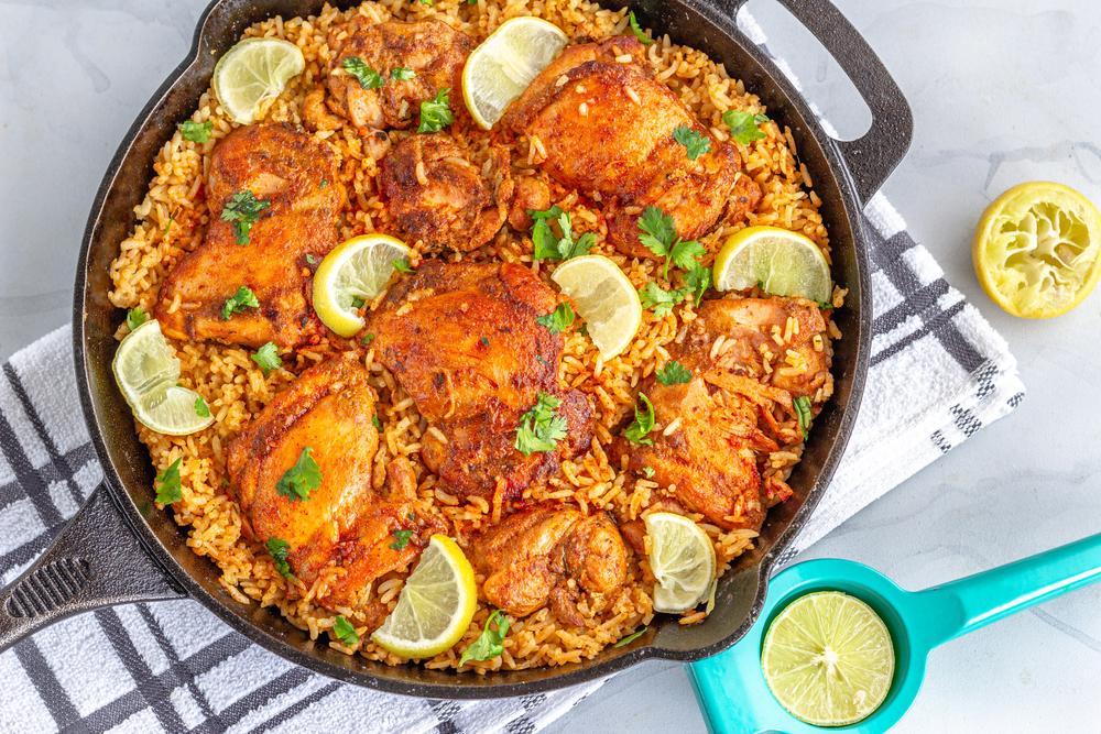Arroz con pollo is a traditional Latin American dish with countless variations. (Ravsky/Shutterstock)