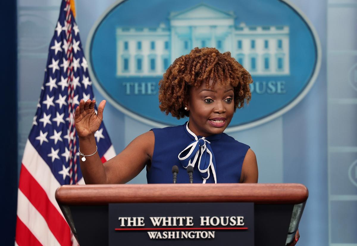 Biden White House Says They’re Not Paying Attention to Trump Case as Former President Is Arraigned