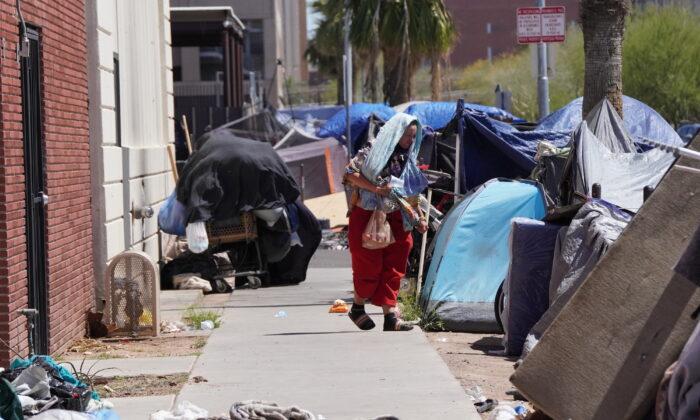Homeless Phoenix Residents Await City's Action Displacing Them From 'the Zone'