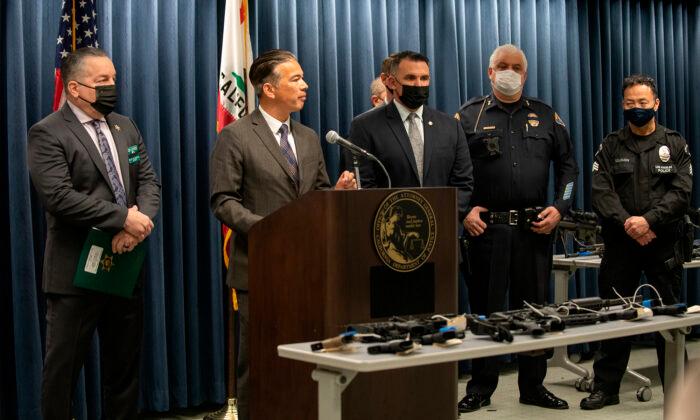California AG: 54 Ghost Guns Seized in Unique State Program