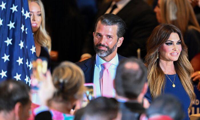 Donald Trump Jr. Says He‘d Go to ’Great Lengths’ to Stop Haley as VP Pick