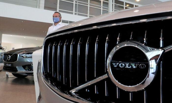Volvo Car’s Sales up 8 Percent in March
