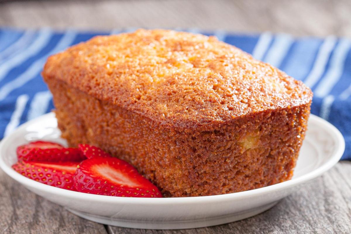This Pineapple Cake is so yummy it doesn’t even require a glaze or icing. (Courtesy of Amy Dong)