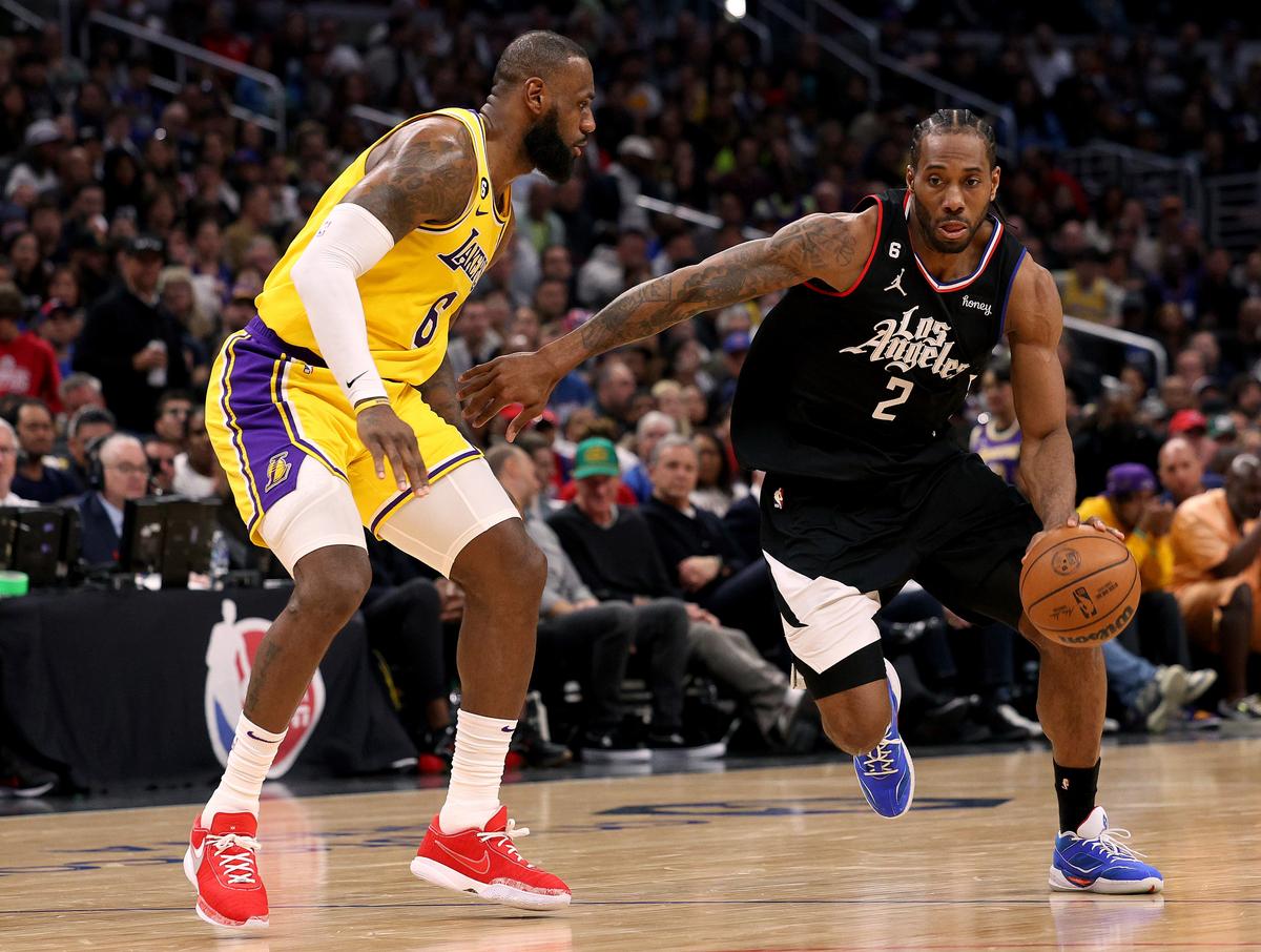 Powell and Leonard Lead Clippers Over Lakers, 125–118