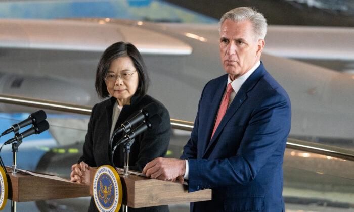 China Sanctions Reagan Library After McCarthy’s Meeting With Taiwan President
