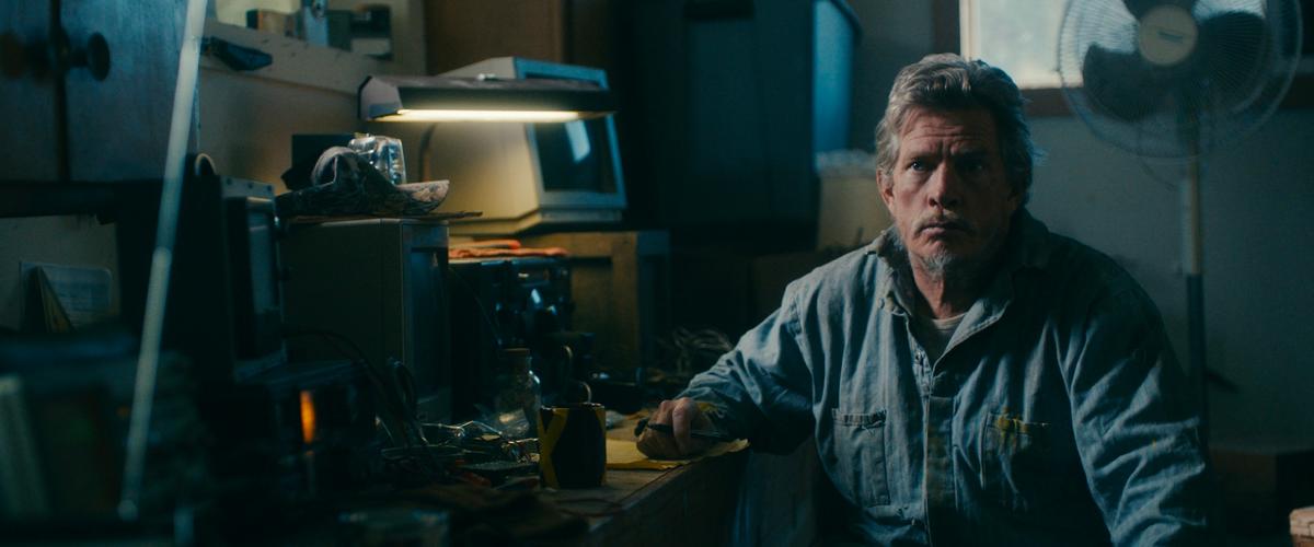 Former engineer Lloyd (Thomas Haden Church) is on a mission to establish contact with aliens, in "Acidman." (Brainstorm media)
