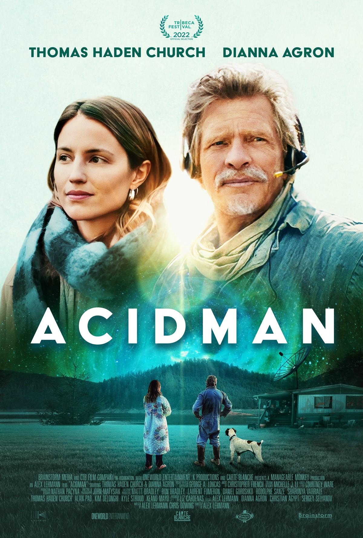 Movie poster for "Acidman." (Brainstorm media)