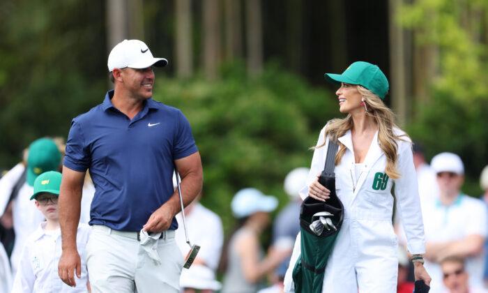 Koepka Living Large at Masters, Leads With Rahm and Hovland