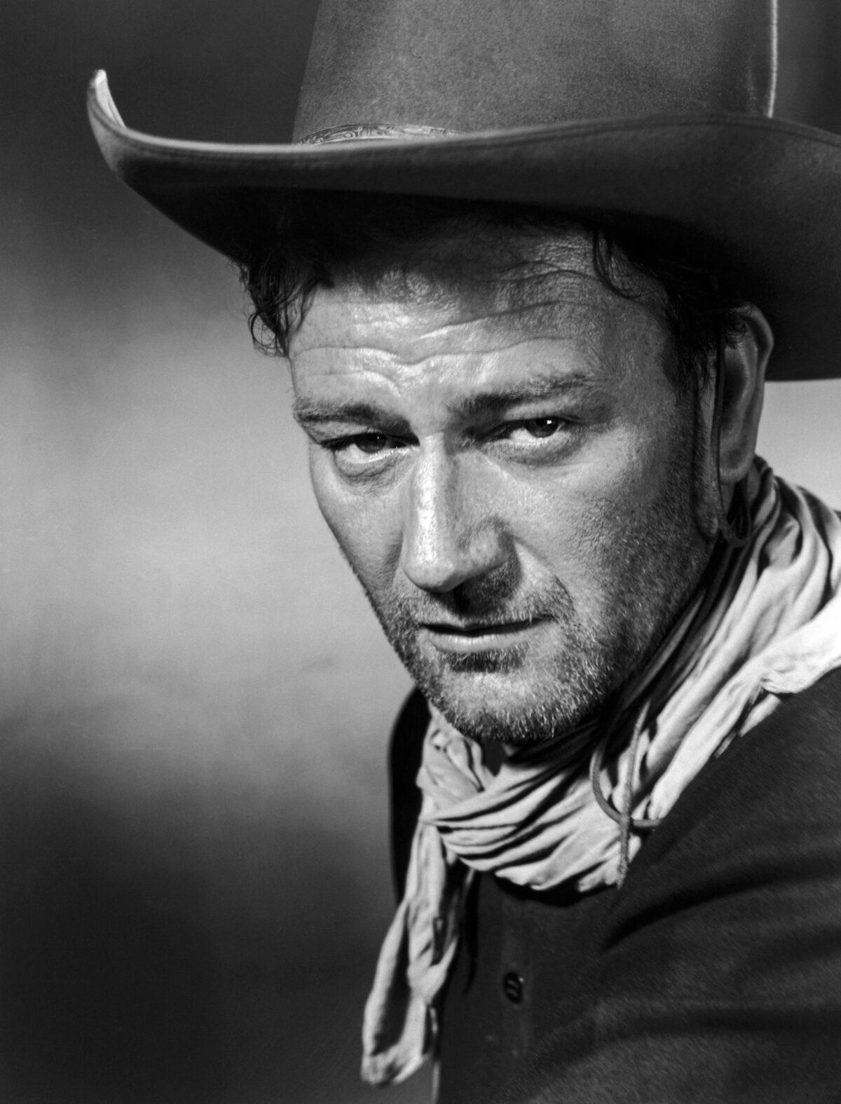 Wayne stars as Robert Marmaduke Hightower in the 1948 western “3 Godfathers.” (Hulton Archive/Stringer/ Archive Photos/Getty Images)