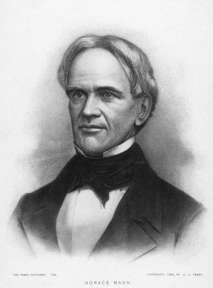 Horace Mann, circa 1840, is called the father of American public education. (Hulton Archive/Getty Images)