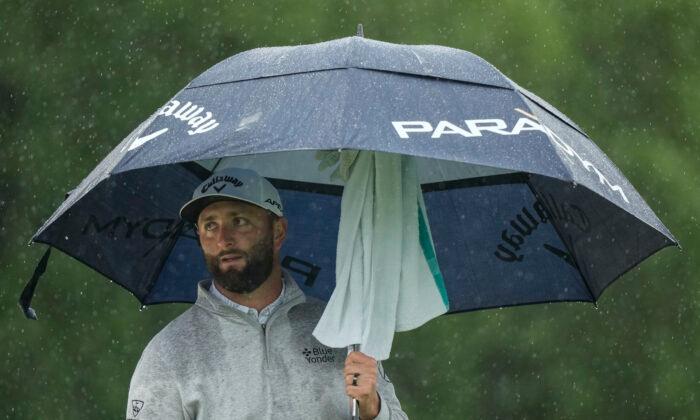 Survival at Masters as Rahm Stays Close and Woods Makes Cut—Round 3 Suspended