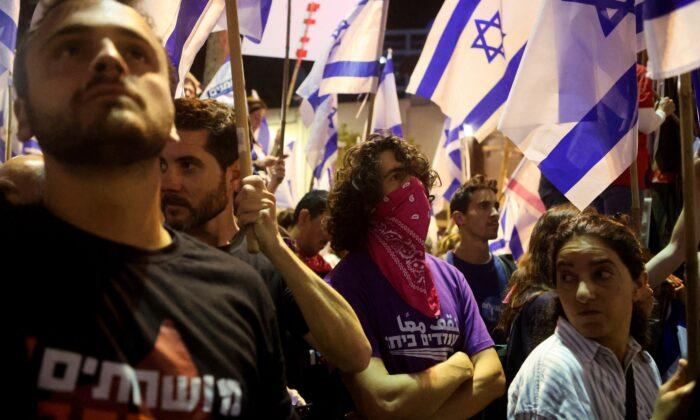 Israel Rejects Claim Mossad Backed Judiciary Overhaul Protests