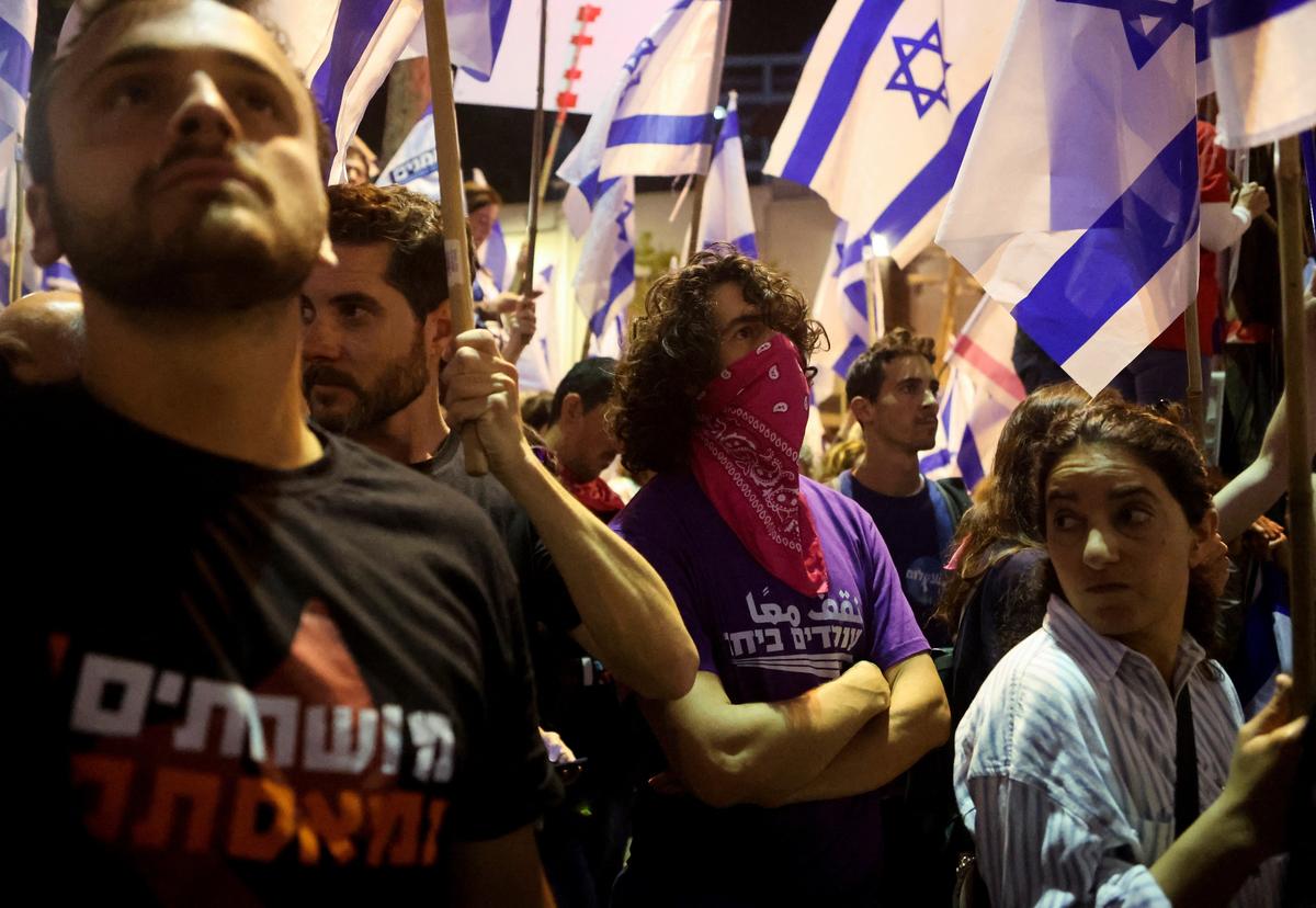 Israel Rejects Claim Mossad Backed Judiciary Overhaul Protests