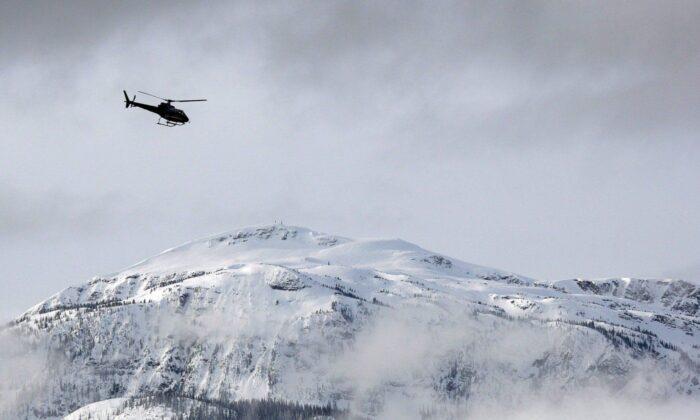 Search for Missing Helicopter Underway Near Revelstoke, BC