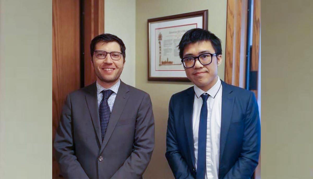 Young Hongkonger Joins Canadian MP to Assist Hong Kong Issues on Human Rights