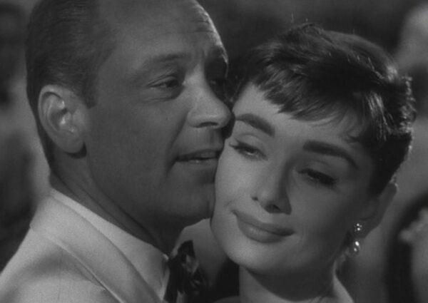 Love is in the air: David Larrabee (William Holden) and Sabrina (Audrey Hepburn), in “Sabrina.” (Paramount Pictures)