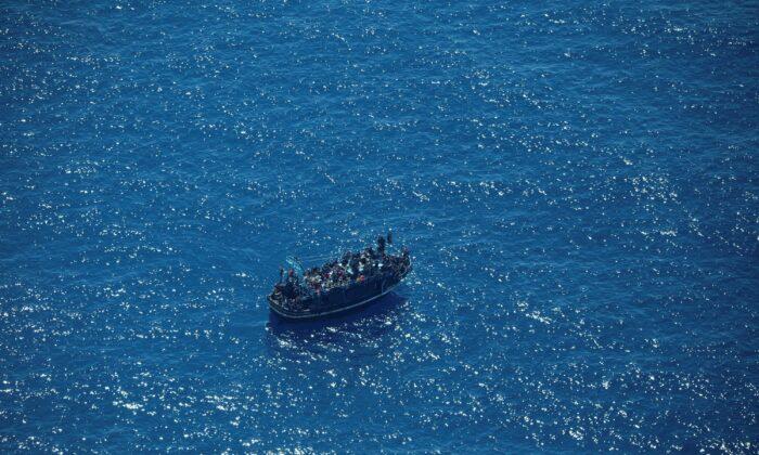 Italy’s Coastguard Works to Rescue 1,200 Migrants Drifting at Sea