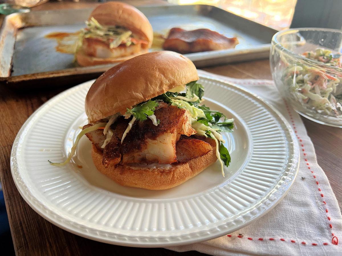 Spicy Fish Sandwiches Are Biting