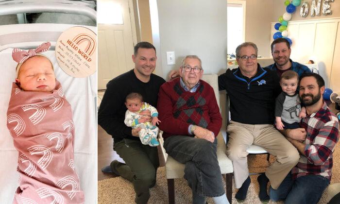 Family With No Daughters in Almost 140 Years Is Over the Moon to Welcome Baby Girl