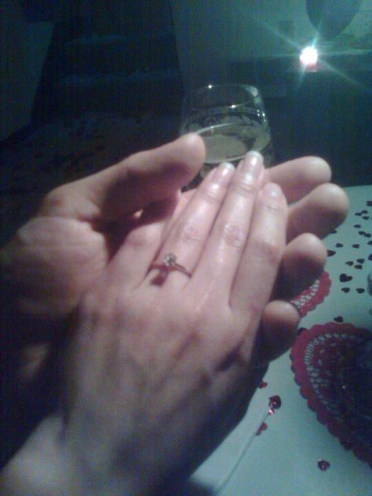 The couple got engaged on Feb. 14, 2010. (Courtesy of <a href="https://www.instagram.com/she_plusfive/">Brenda Rivera Stearns</a>)