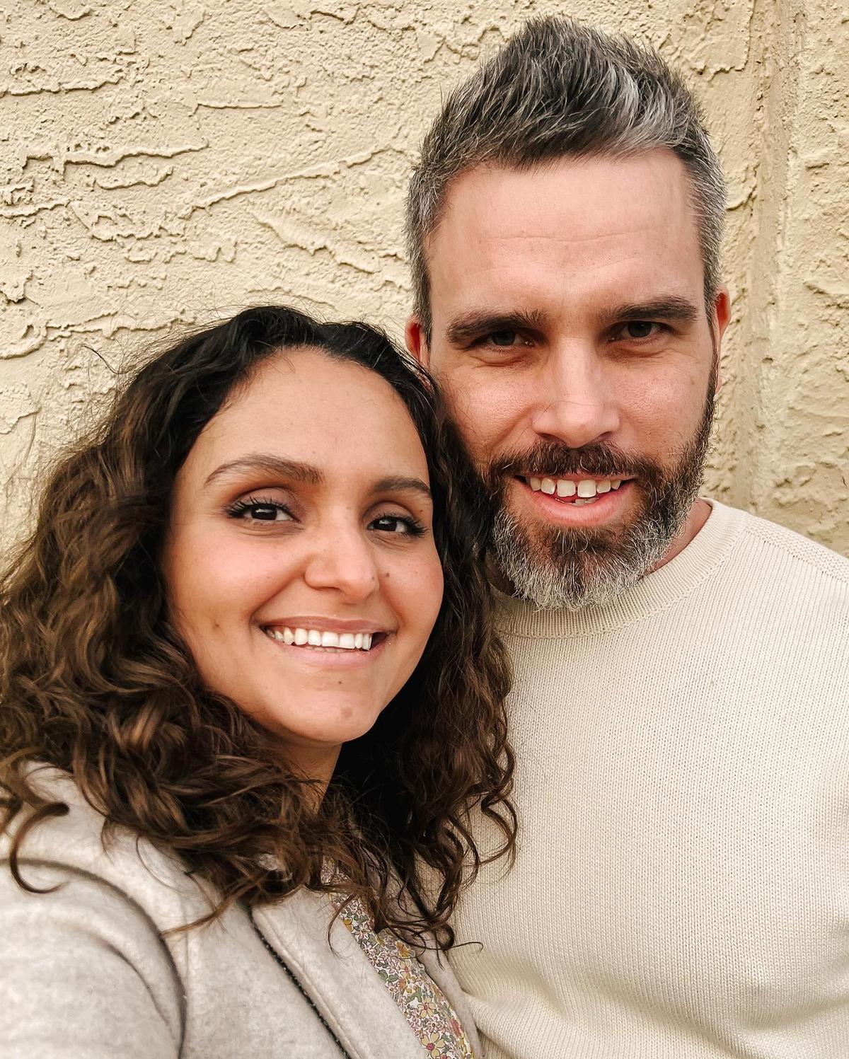 Brenda Rivera Stearns with her husband, Isaiah. (Courtesy of <a href="https://www.instagram.com/she_plusfive/">Brenda Rivera Stearns</a>)