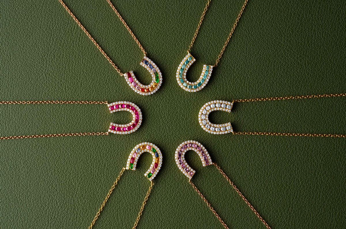 Karina Brez's Lucky Horseshoe collection. (Frank Castillo Photography)