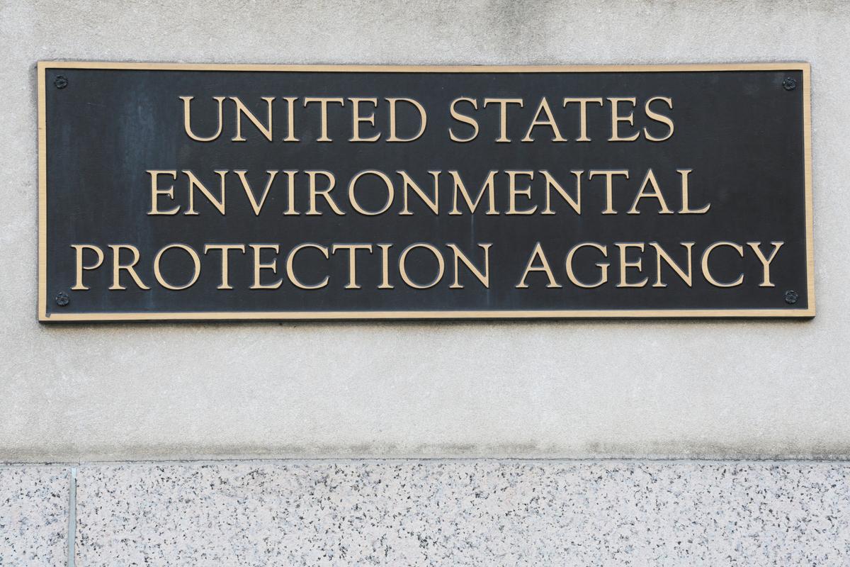 The Environmental Protection Agency headquarters in Washington, on March 23, 2023. (Richard Moore/The Epoch Times)