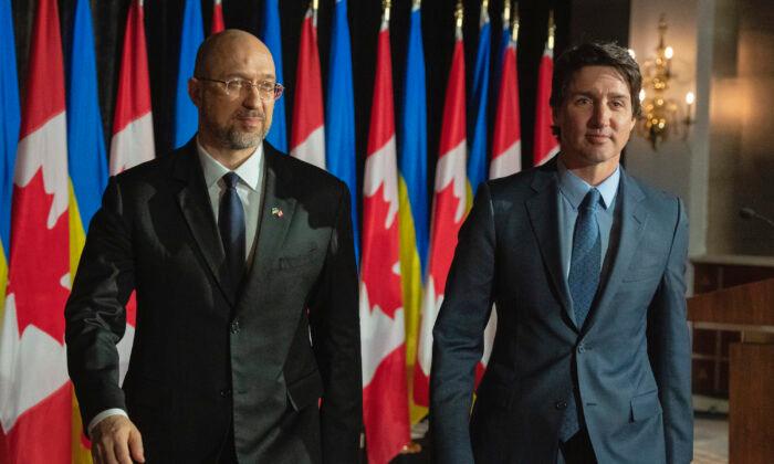 Trudeau Announces New Military Aid, Bilateral Agreements During Ukraine PM’s Visit