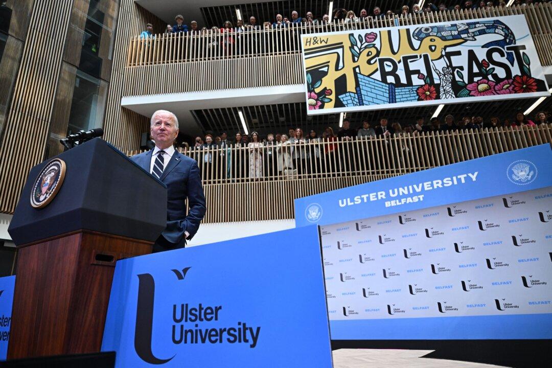 Biden Warns of the Danger Posed by ‘Enemies of Peace’ During Speech in Northern Ireland