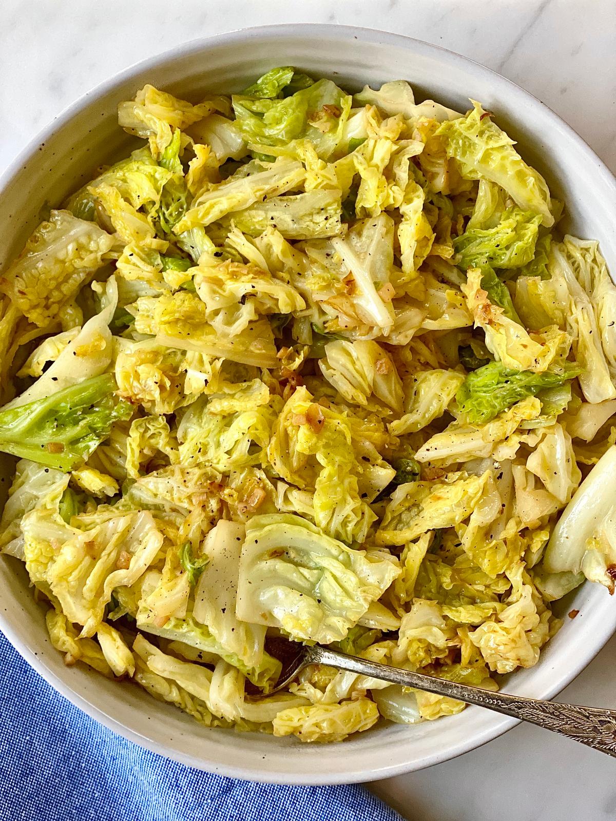 Sautéed Savoy Cabbage Is a Low-Effort Weeknight Win