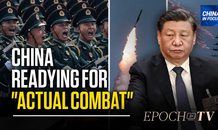 Chinese Troops Ordered to Up Training: ‘Actual Combat’