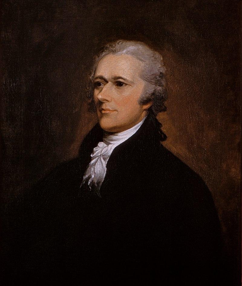 A portrait of Alexander Hamilton, 1806, by John Trumbull. (Public Domain)