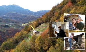 US Couple Buys 200-Year-Old Stone House in the Italian Alps and Is Renovating It to Fulfil Off-Grid Homestead Dream