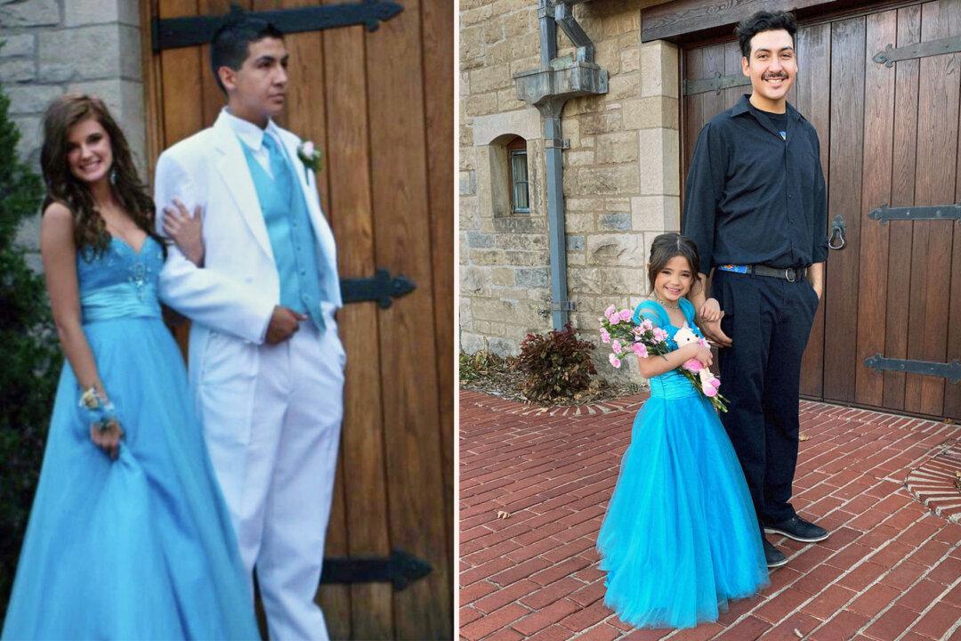 Woman Alters Her Prom Dress for 5-Year-Old to Wear to Daddy-Daughter Dance, See How She Looks