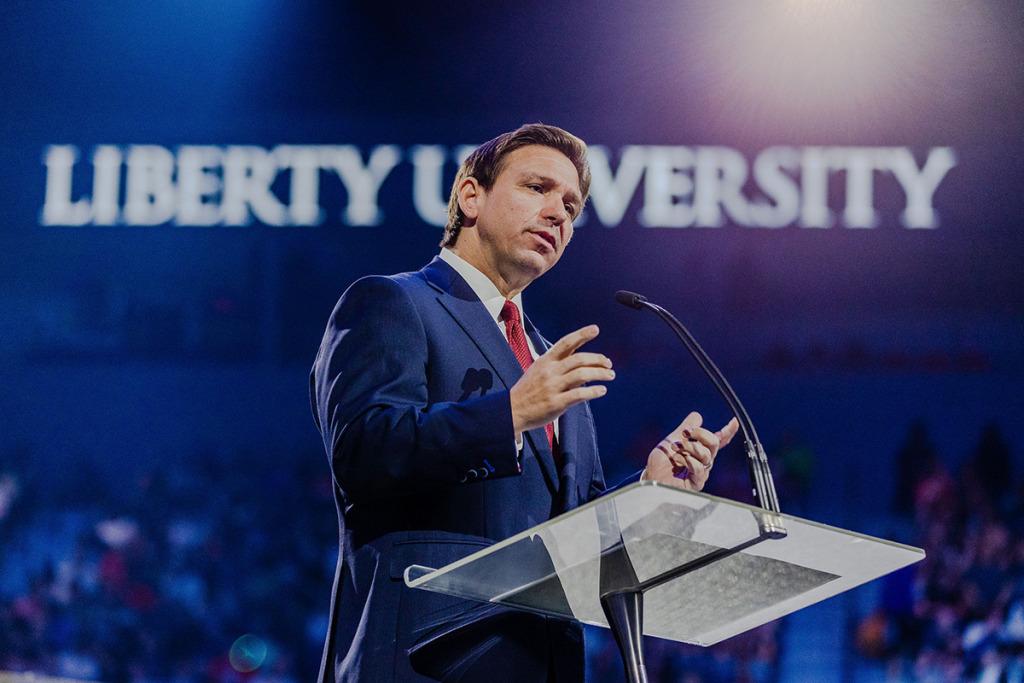 DeSantis Targets ‘Cultural Marxism,’ Vows ‘War on Woke’ at Liberty University