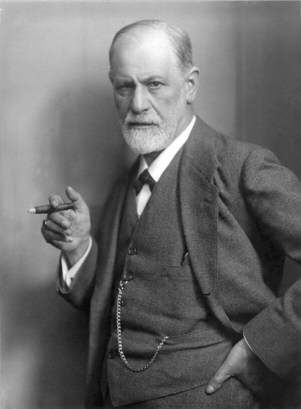 Sigmund Freud had never met Woodrow Wilson, but still psychoanalyzed him. (Public Domain)