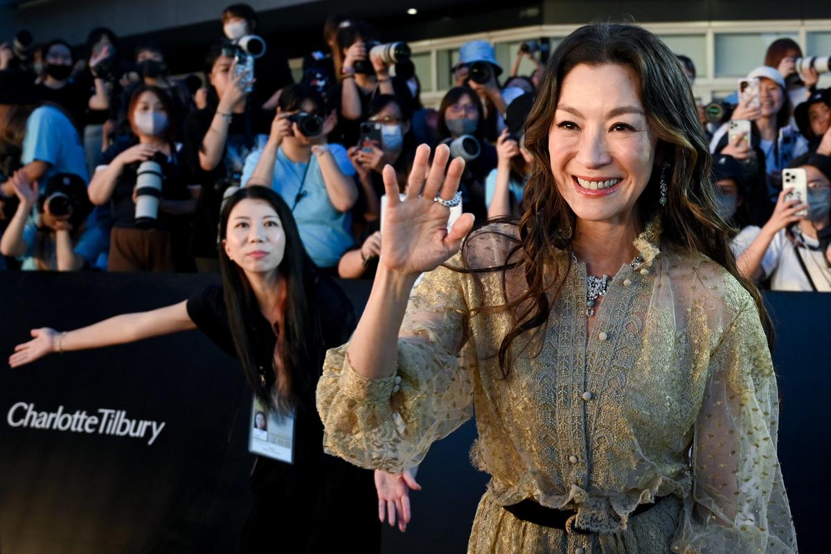 Michelle Yeoh at the 41st HK Film Awards, Presents Awards, Plus Encouragement to Fellow Peers: Never Give Up
