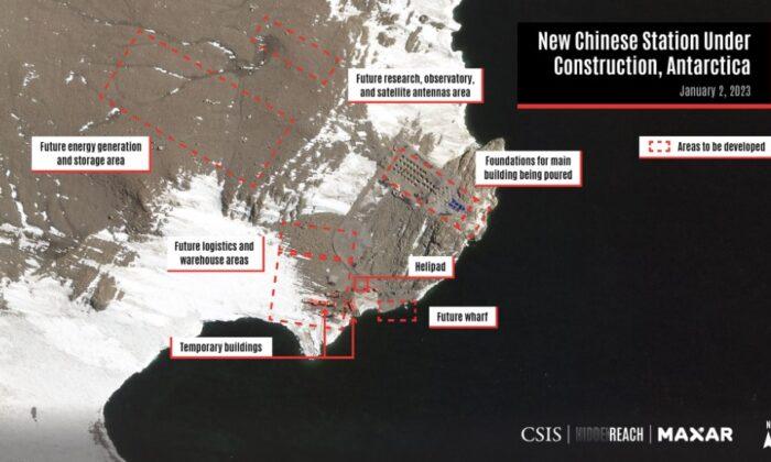 Beijing’s Antarctic Land Grab: CCP Builds 5th Base Near South Pole