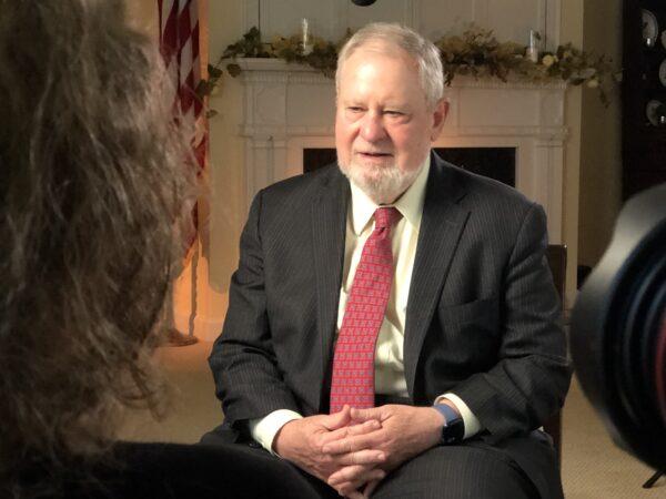 Larry P. Arnn of Hillsdale College interviewed in “Civilization in the Danger Zone.” (Doc Emet Productions)