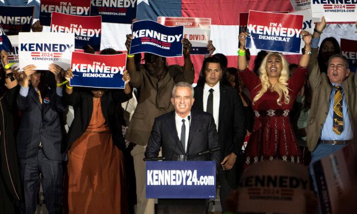 Robert Kennedy Formally Announces Democratic 2024 Presidential Campaign