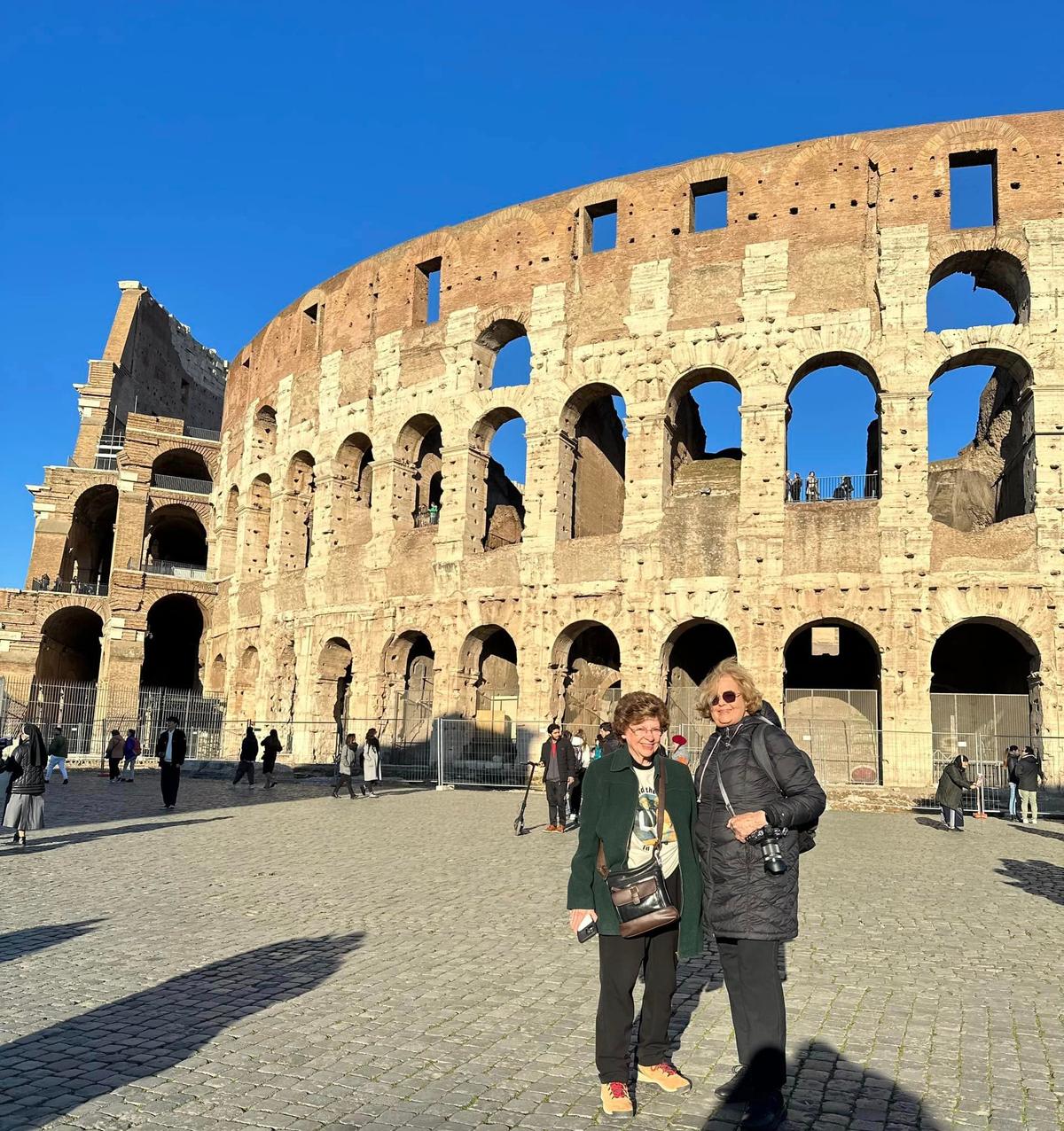 The Colosseum, Rome. (Courtesy of Around the World at 80)