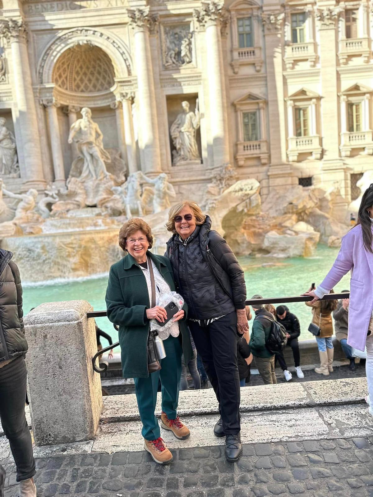 Trevi Fountain, Rome. (Courtesy of Around the World at 80)