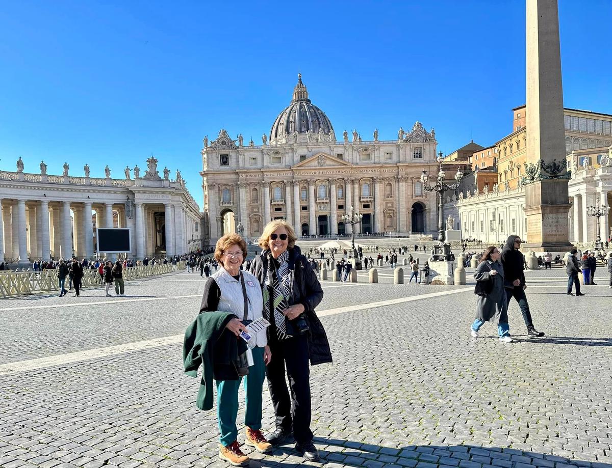 The Sistine Chapel in Vatican City. (Courtesy of Around the World at 80)